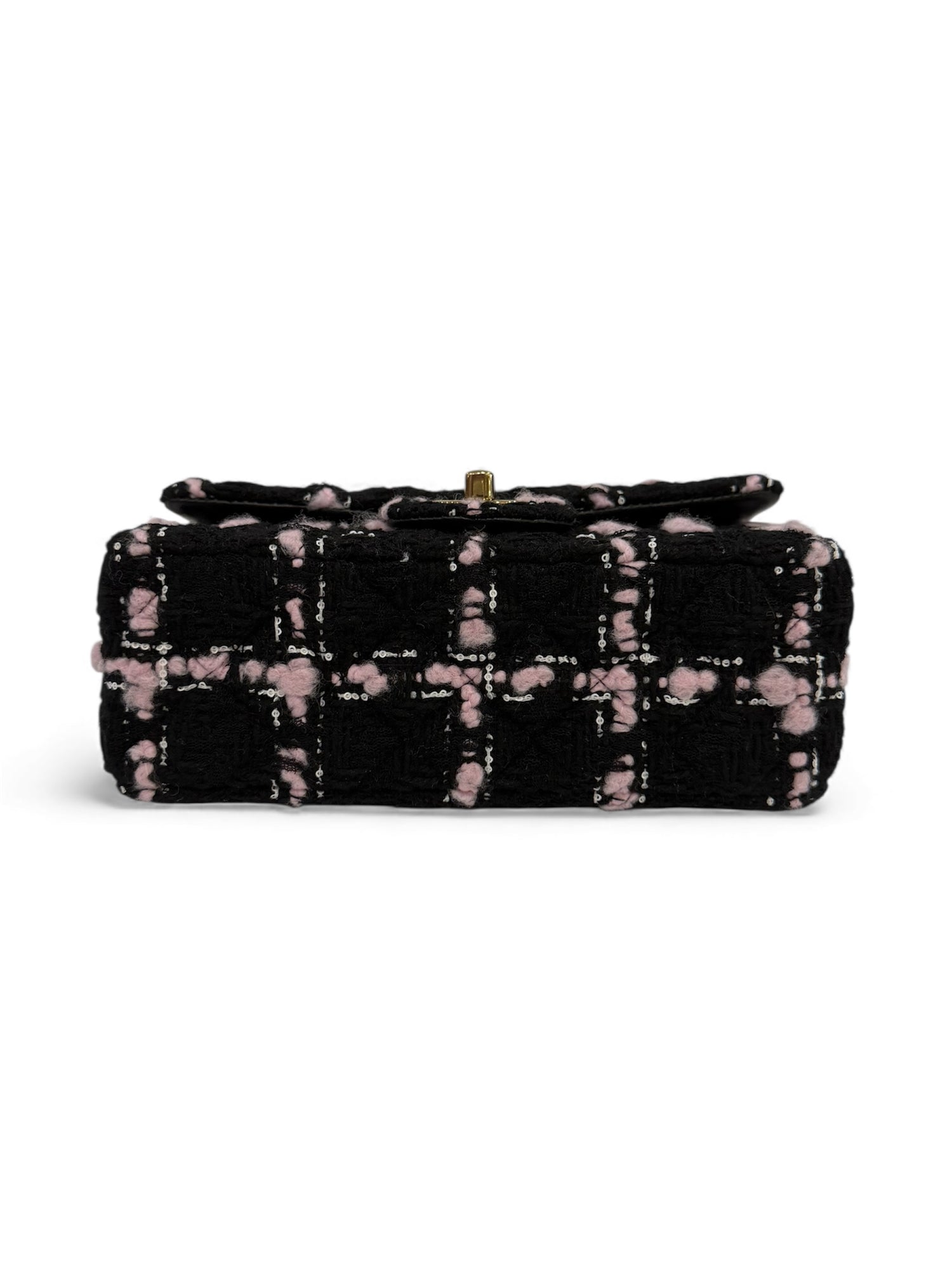 Chanel - Sac mini rectangulaire tweed 20cm