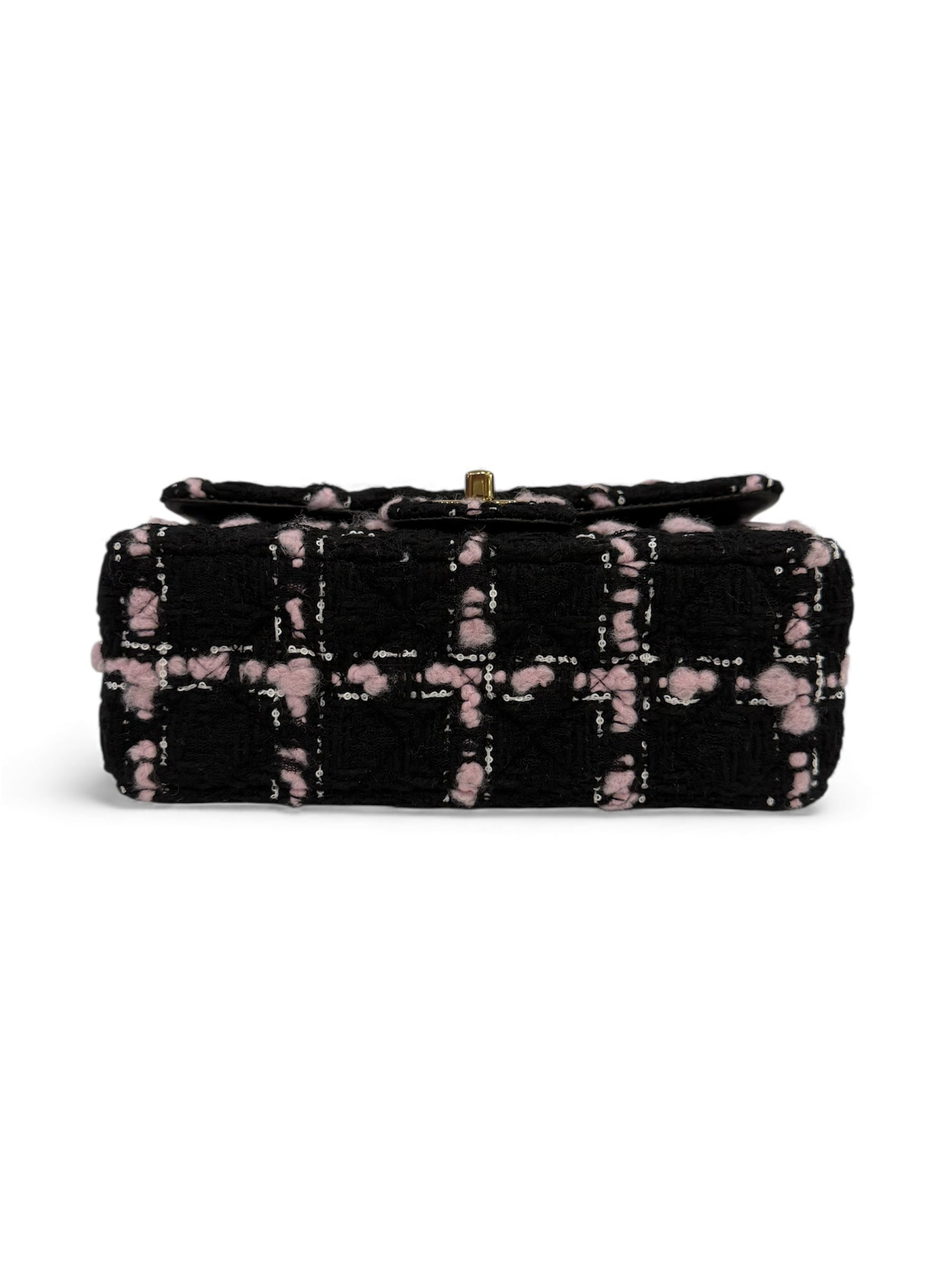 Chanel - 20 cm mini rectangular tweed bag