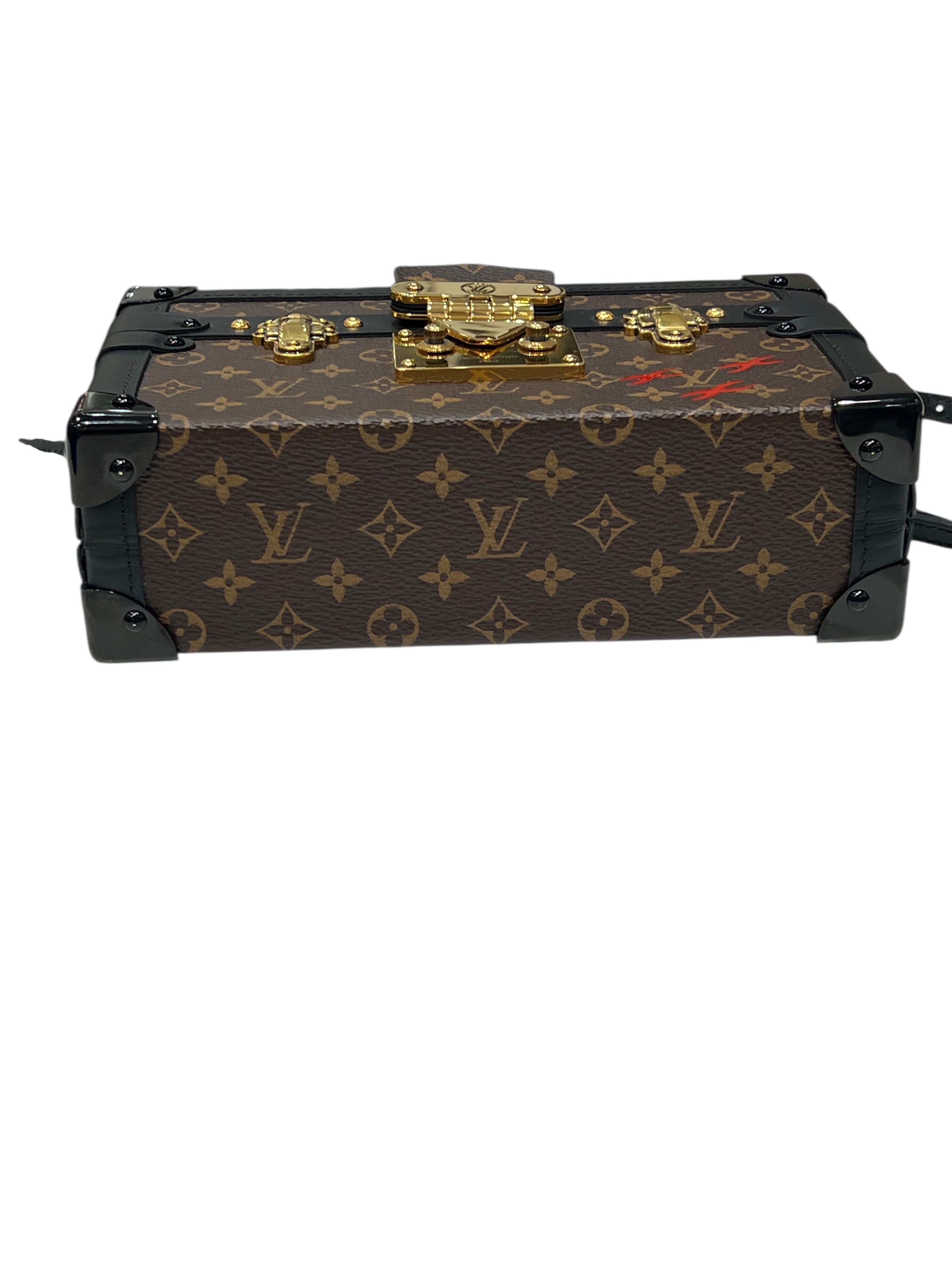 Louis Vuitton - sac petite malle toile monogramme