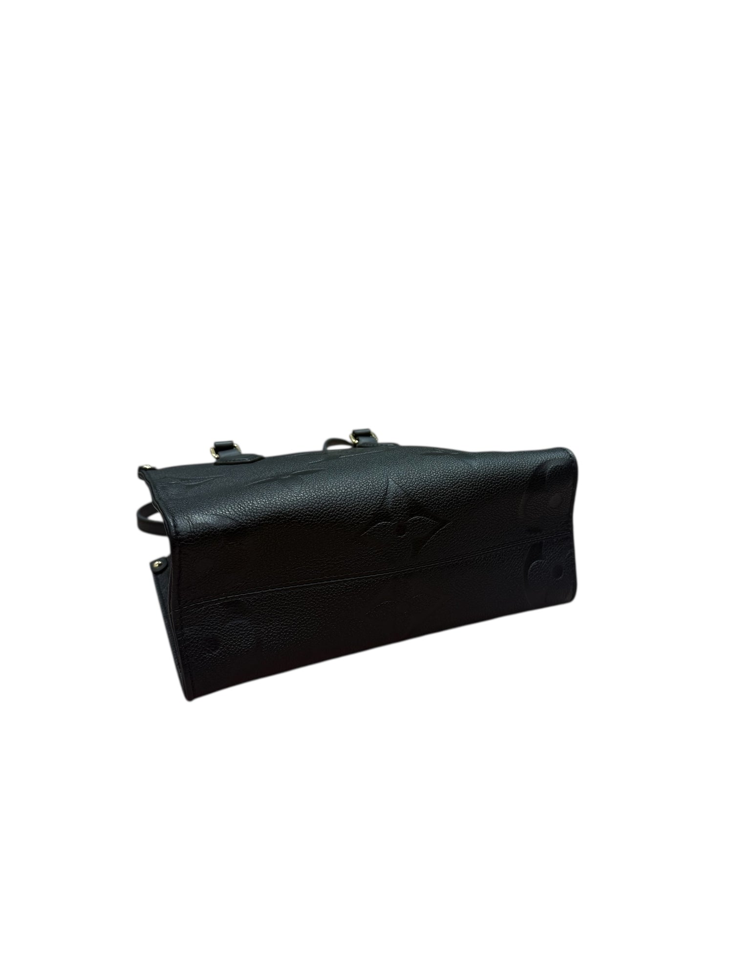 Louis Vuitton - Sac cabas petit Onthego cuir empreinte noir