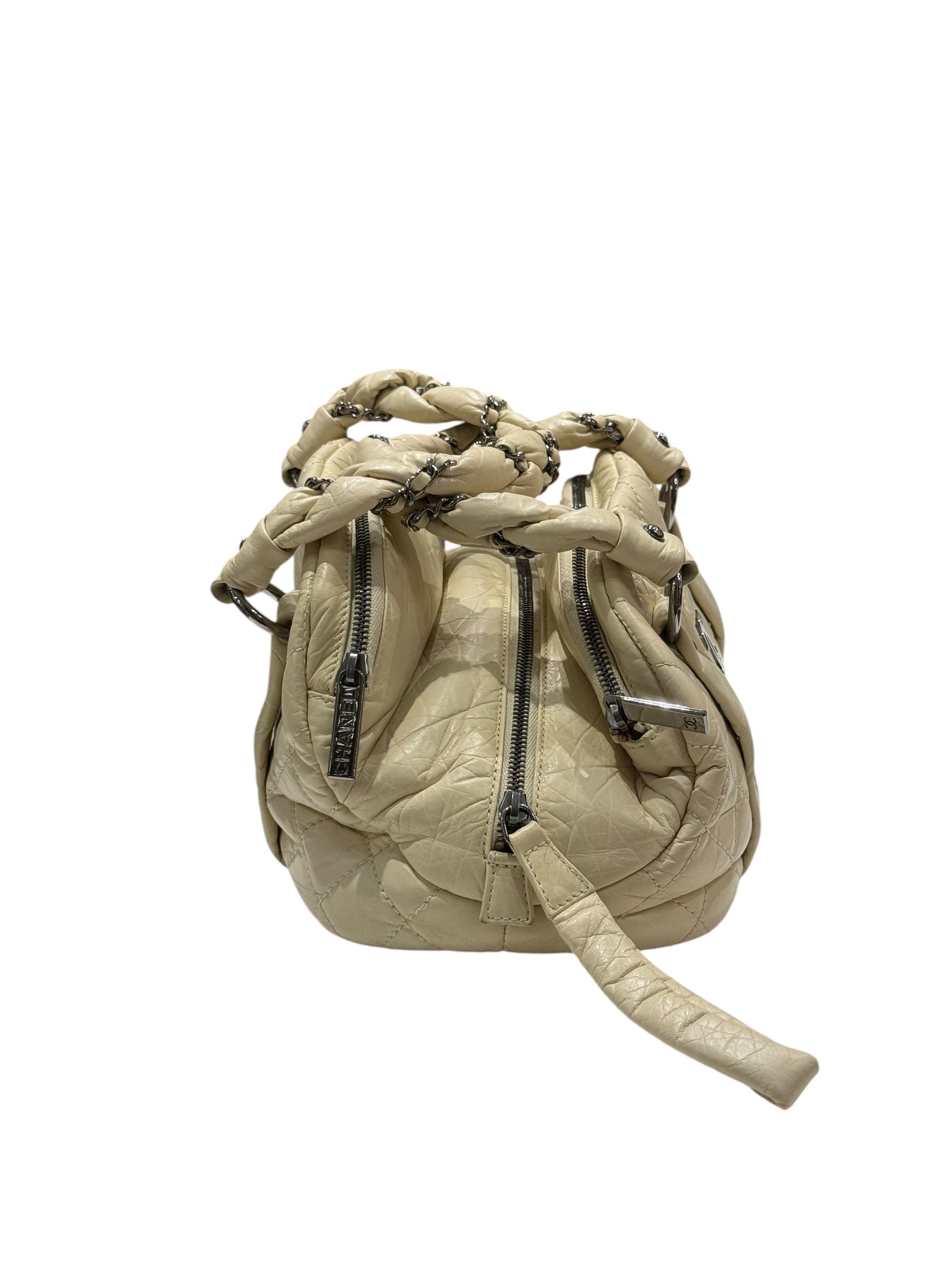 Chanel - Sac Lady Braid Bowler Bag