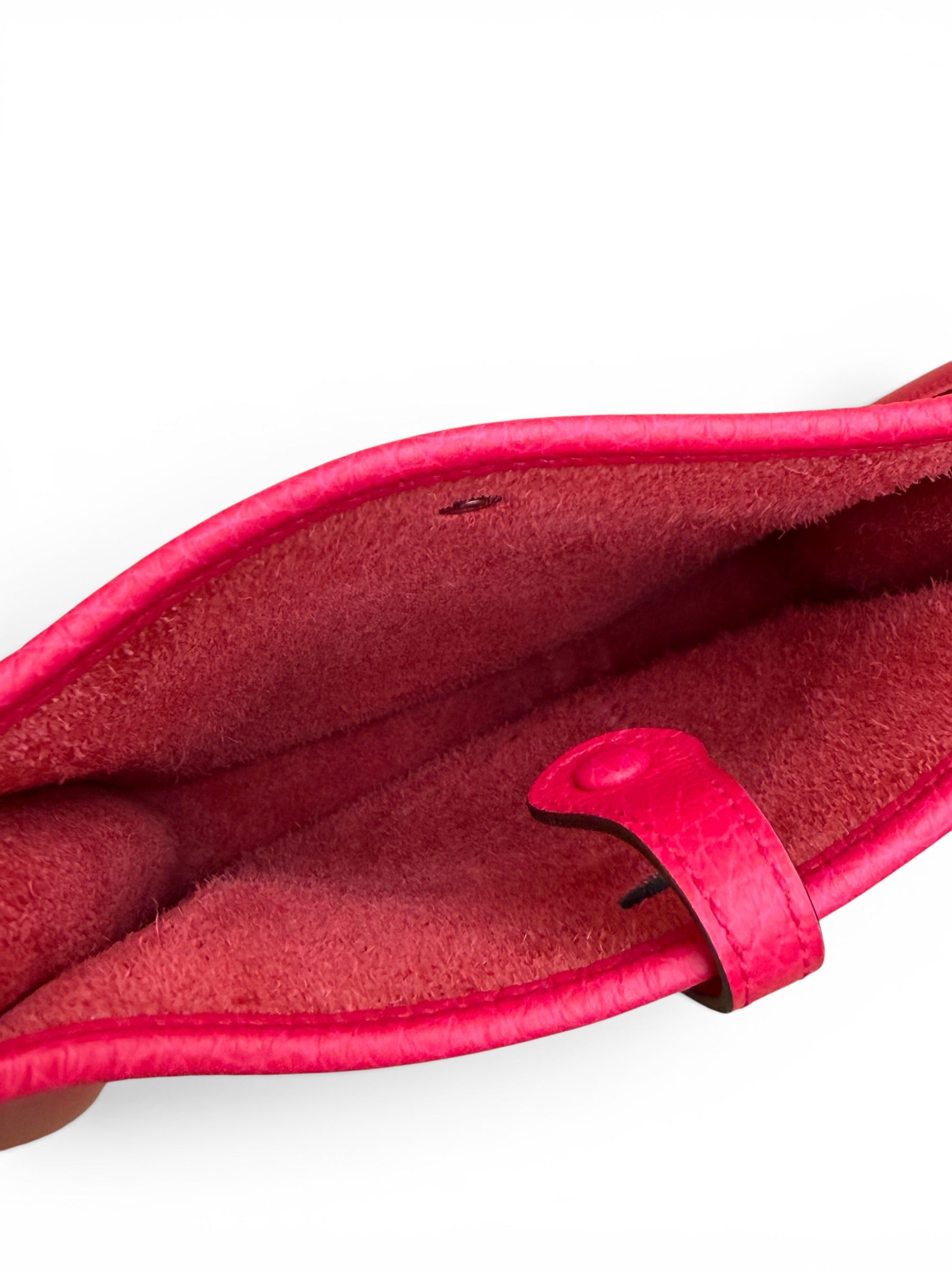 Hermès - Sac Mini Evelyne 16 Rose Extrême