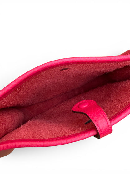 Hermès - Sac Mini Evelyne 16 Rose Extrême