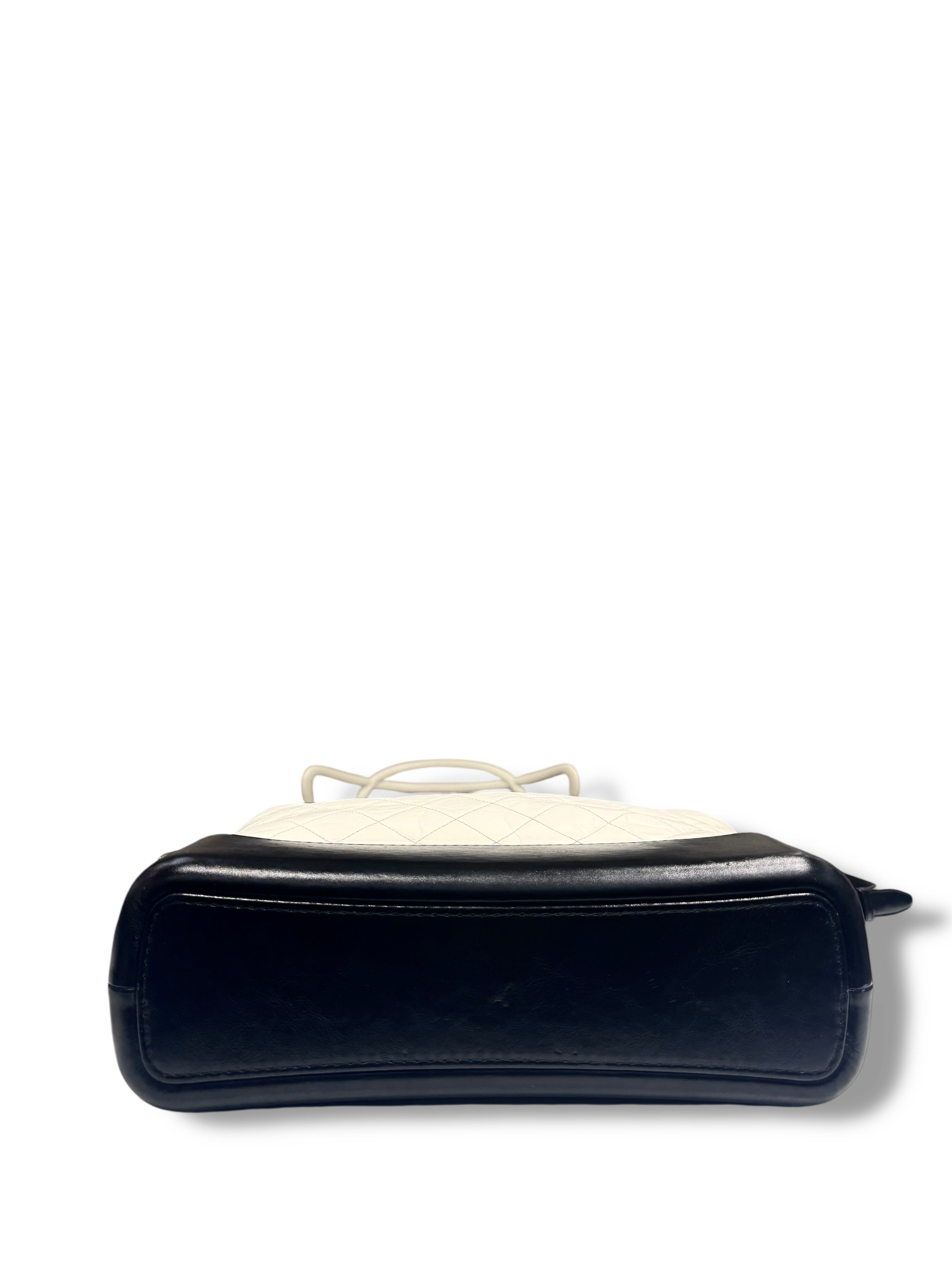 Chanel - Sac Gabrielle Noir &amp; Blanc GM