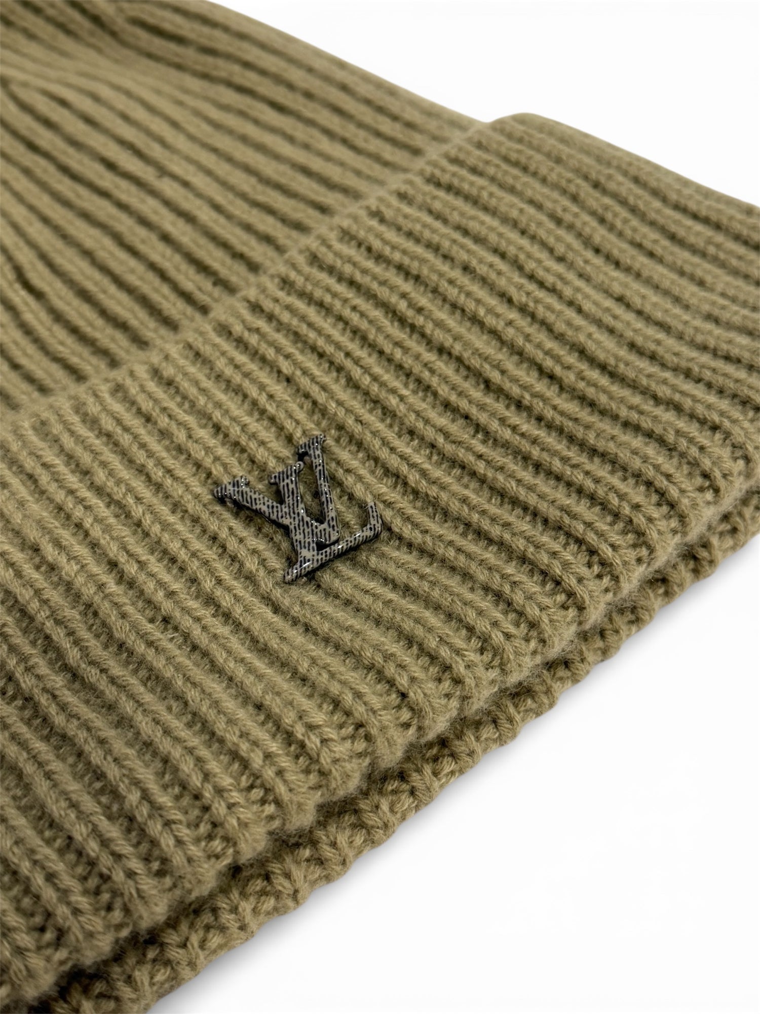 Louis Vuitton - Bonnet en cachemire avec logo TU