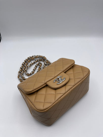 Chanel - Sac 11.12 Mini Timeless beige