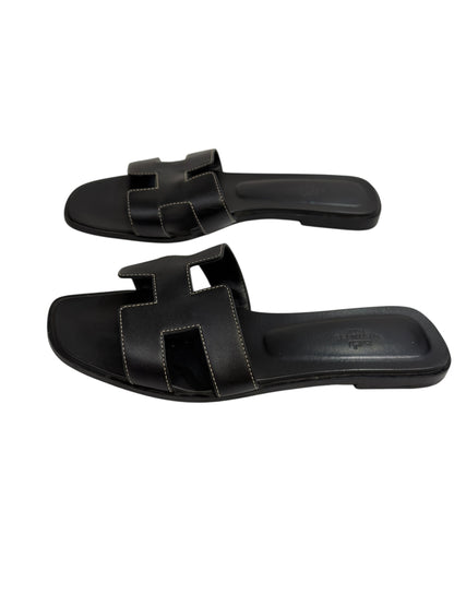 Hermès - Sandales Oran T.39,5