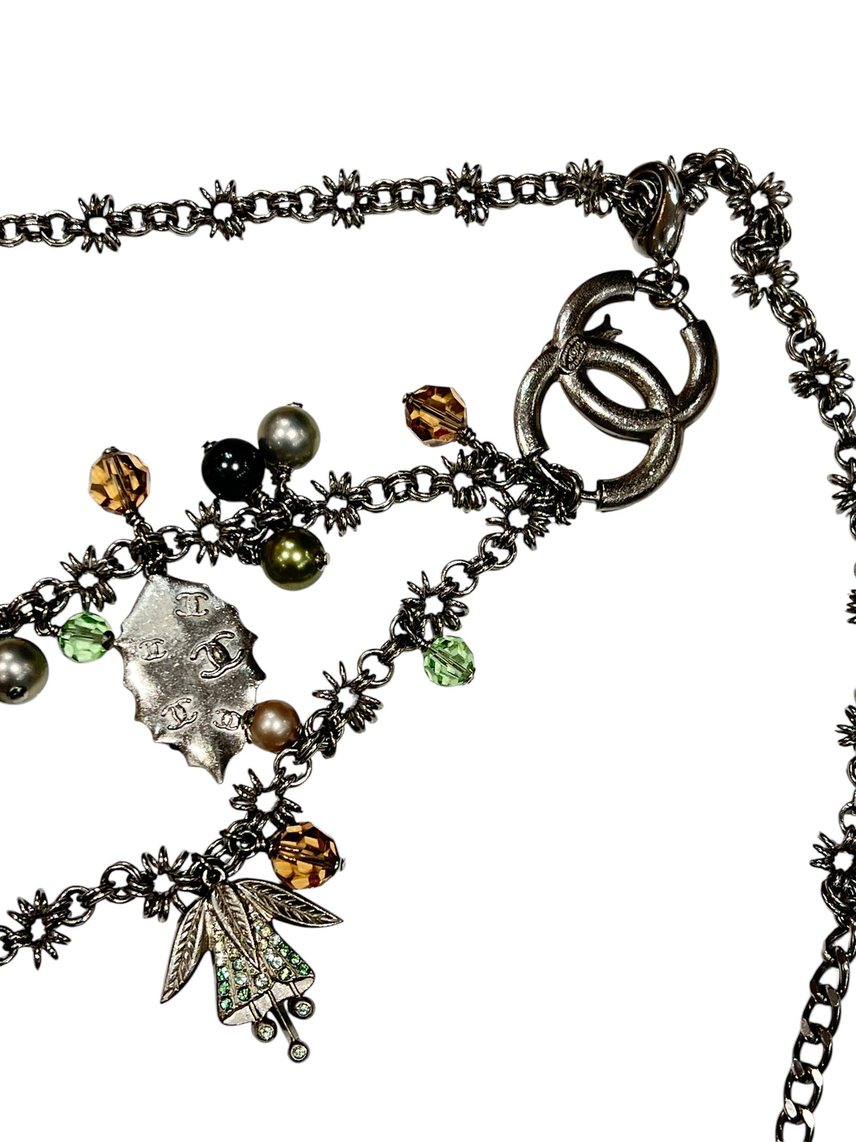 Chanel - Autumn silver chain belt