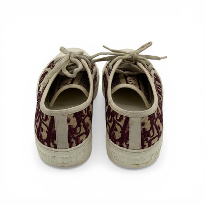 Dior - Baskets Walk’N’Dior bordeaux T.39