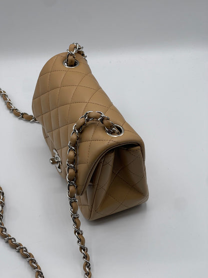 Chanel - Sac 11.12 Mini Timeless beige