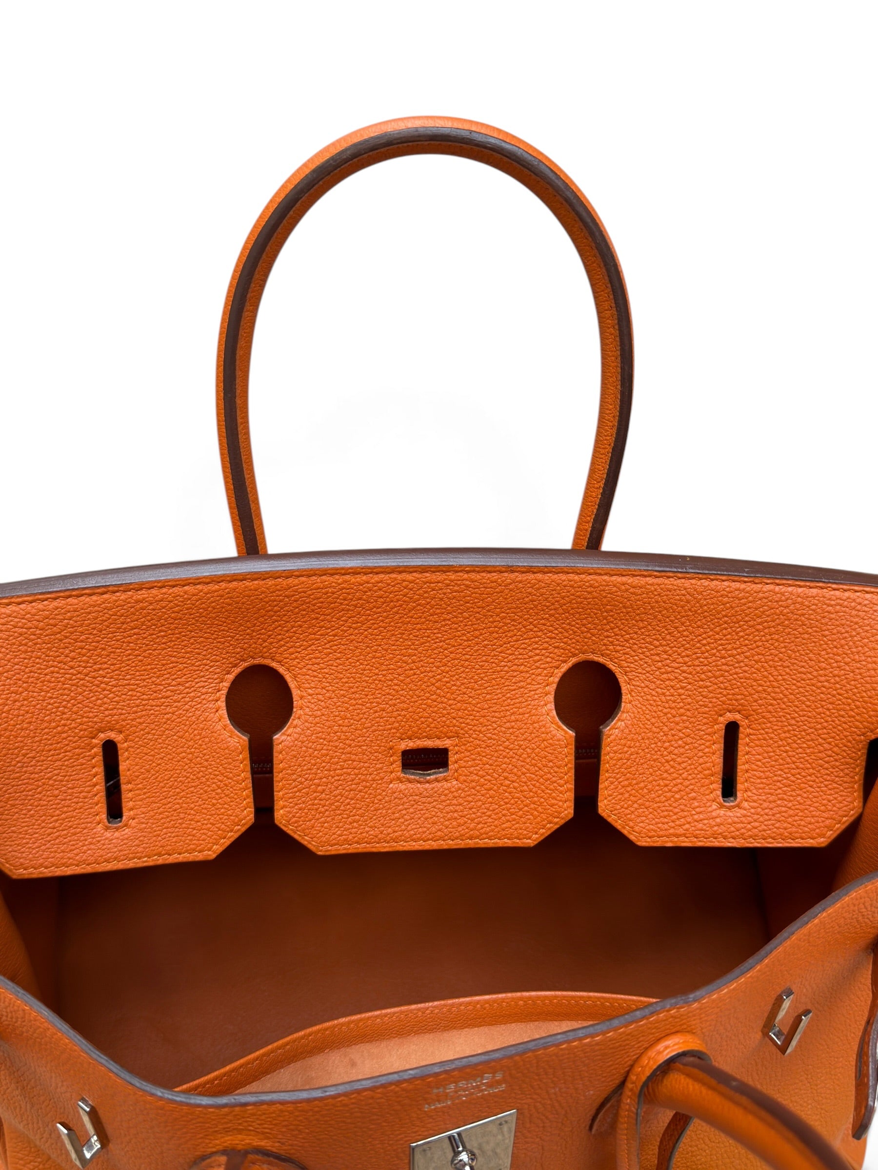 Hermès - Sac Birkin 35 orange