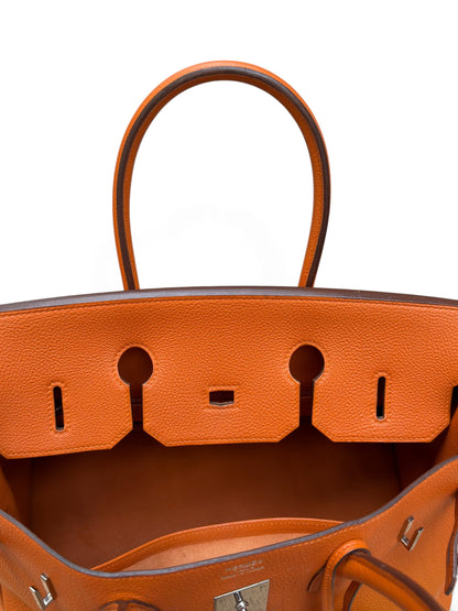 Hermès - Sac Birkin 35 orange