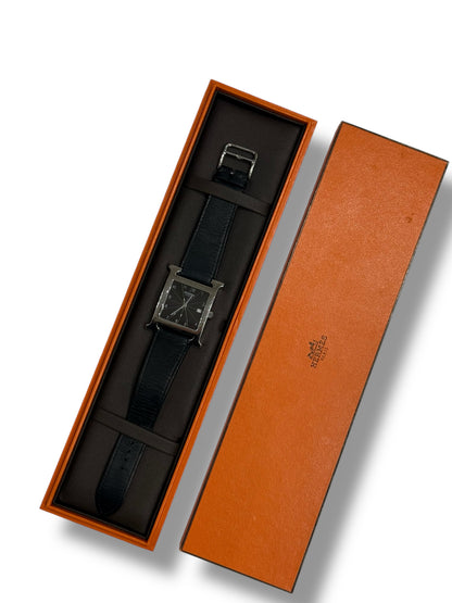 Hermès Montre H do Black 34MM | Les Folies d’Eugénie