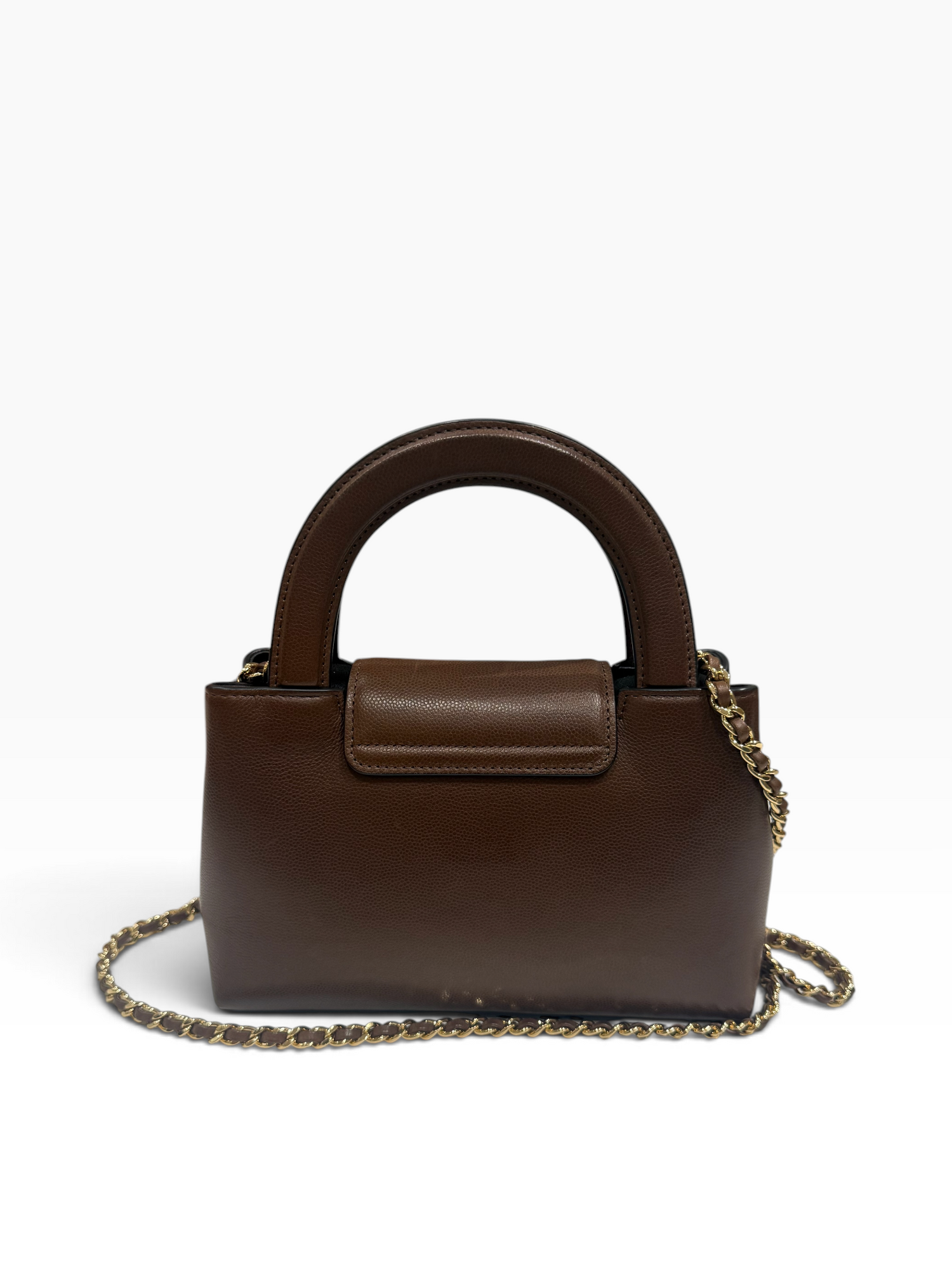 Chanel - Sac Kelly petit shopping édition en cuir Barenia
