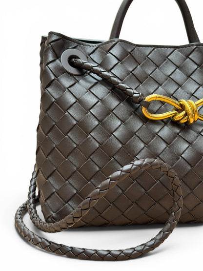 Bottega Veneta - Sac Andiamo PM Chocolat