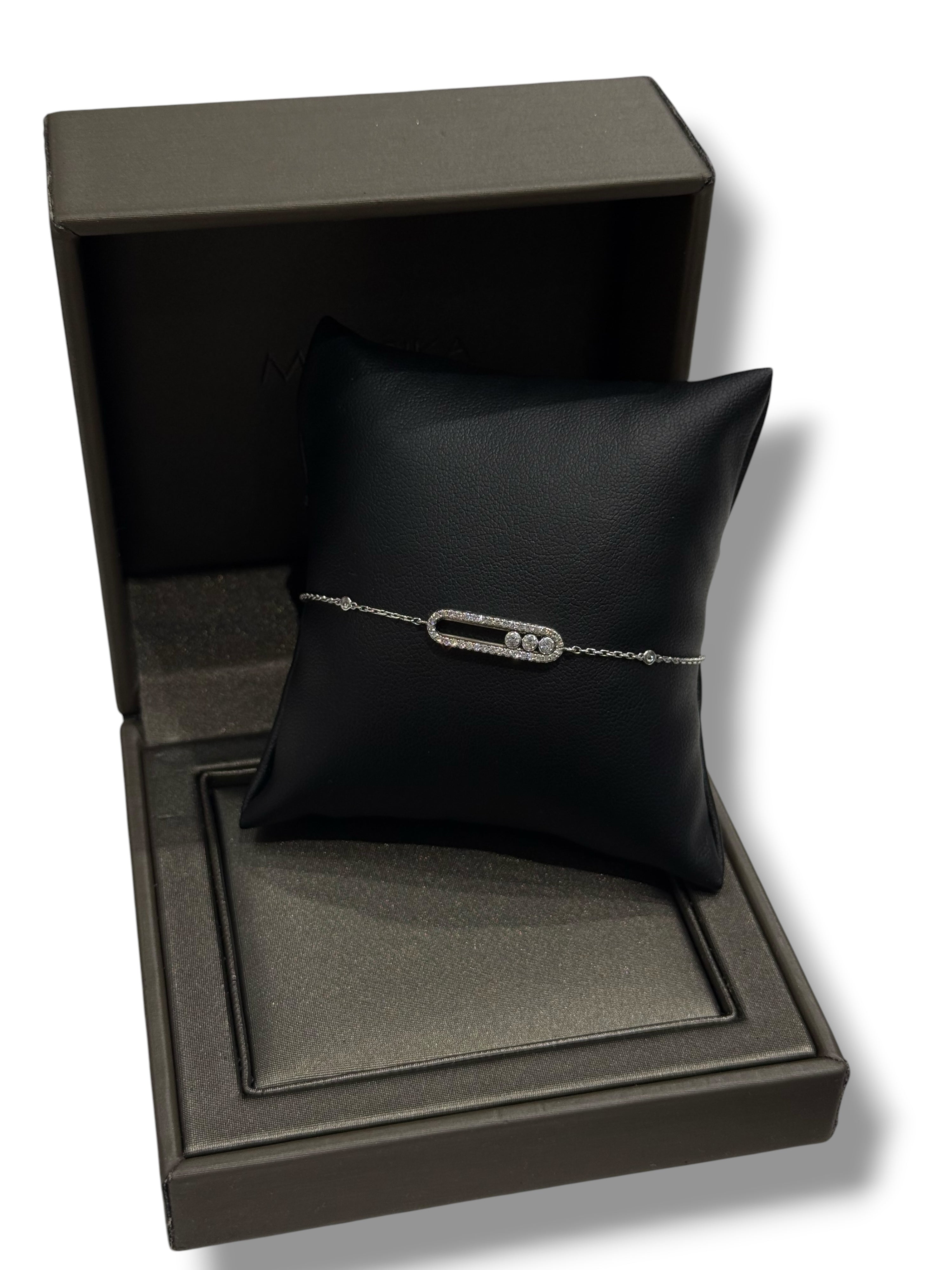 Messika - Bracelet pavé Baby Move