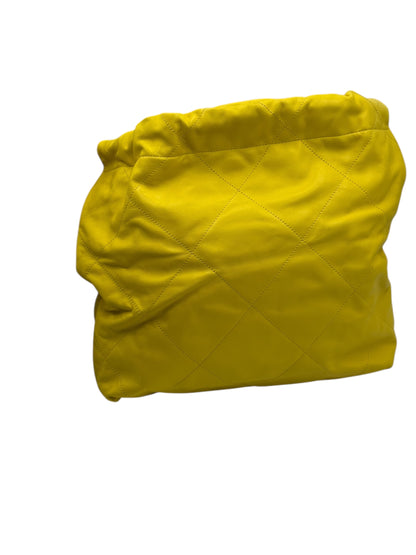 Chanel - Sac 22 jaune small
