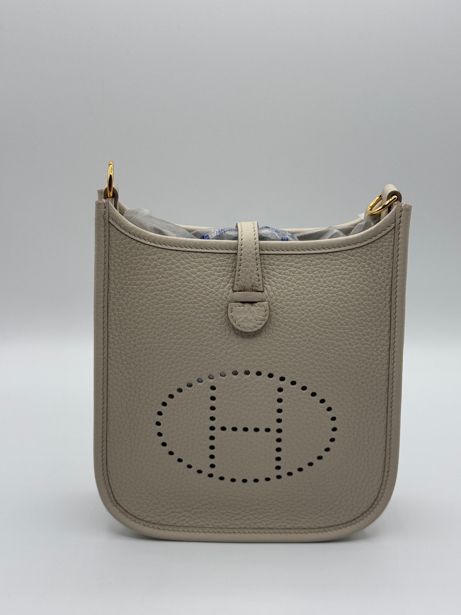 Hermès - Sac Evelyne 16 béton