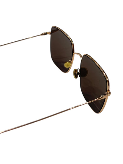 Dior - solaires métal or rose