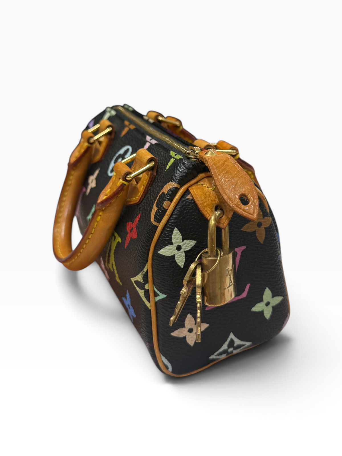 Louis Vuitton - Sac mini Speedy Murakami