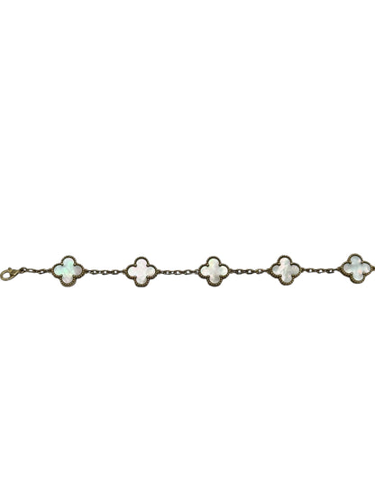 Van Cleef - Bracelet Vintage Alhambra 5 motifs Nacre