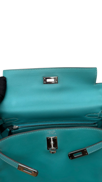 Hermès - Sac Kelly II 25 retourné veau Swift