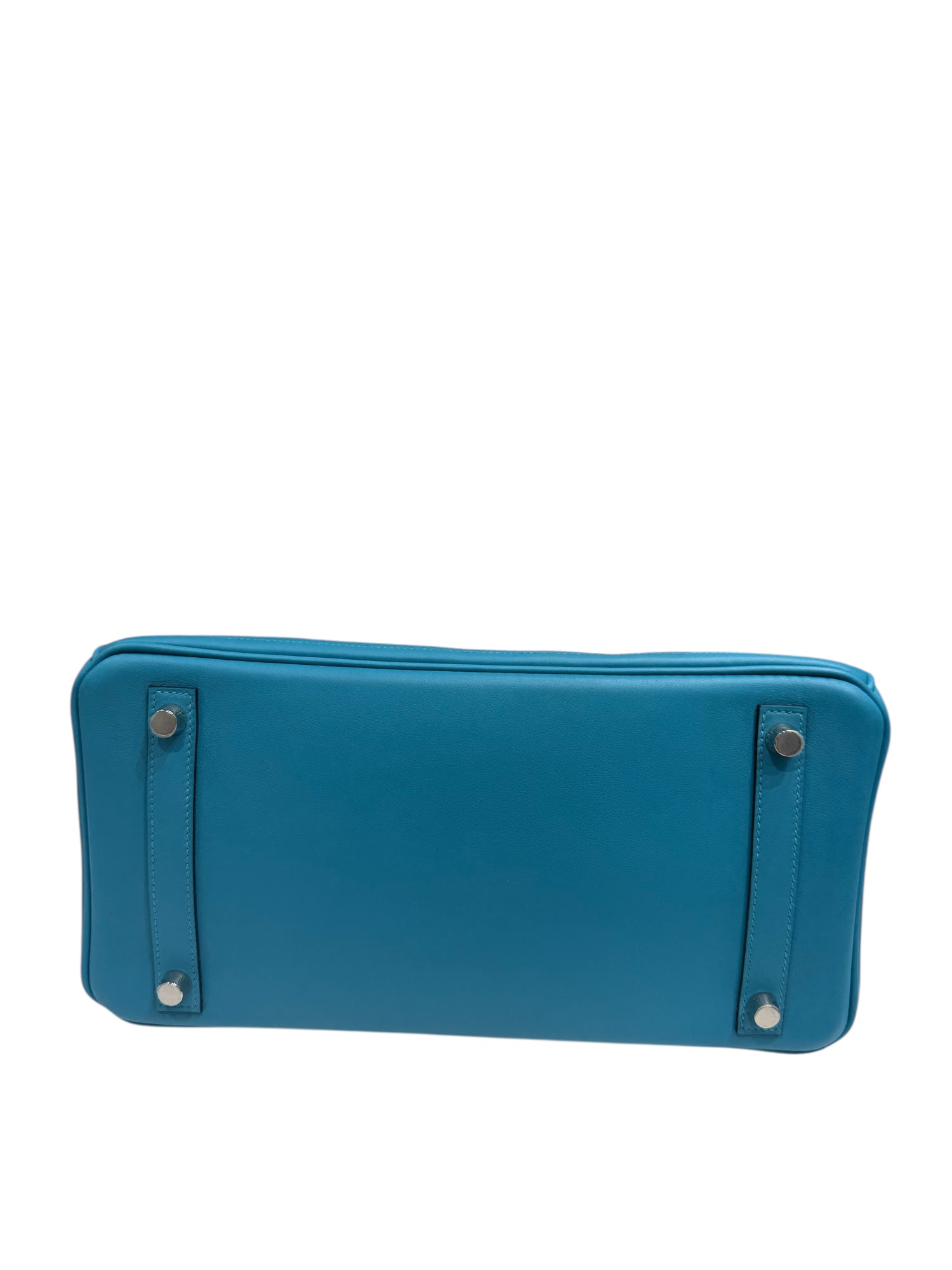 Hermès - Birkin 30 Ghilli togo/swift Turquoise PHW