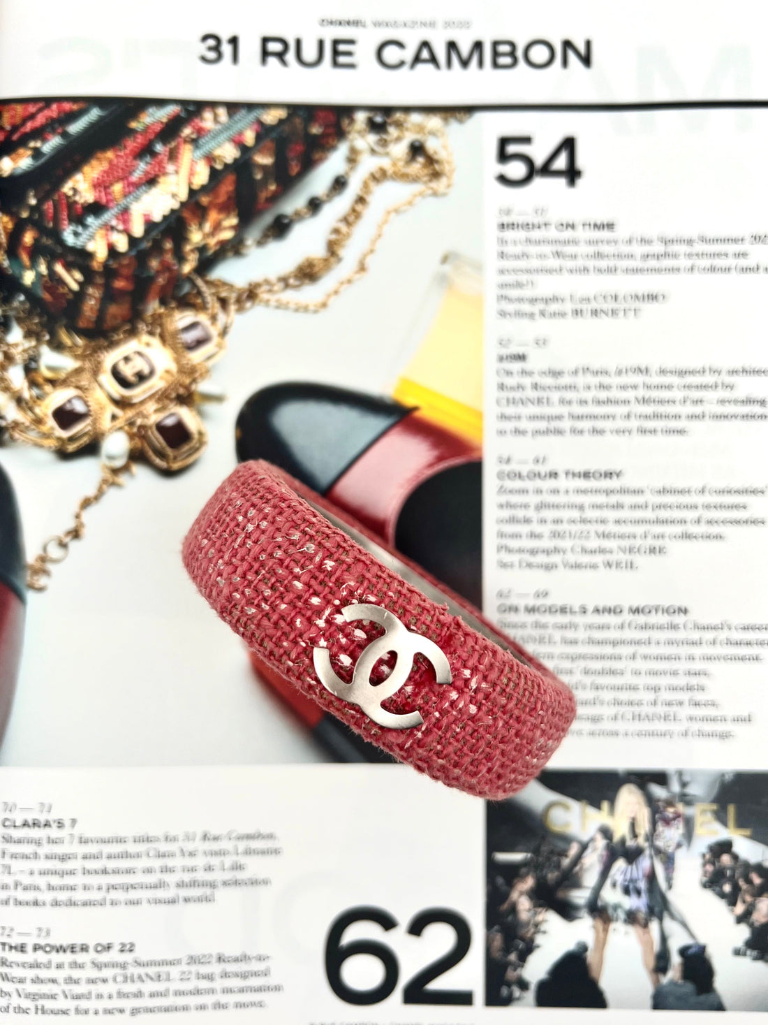 Chanel - Bracelet rose