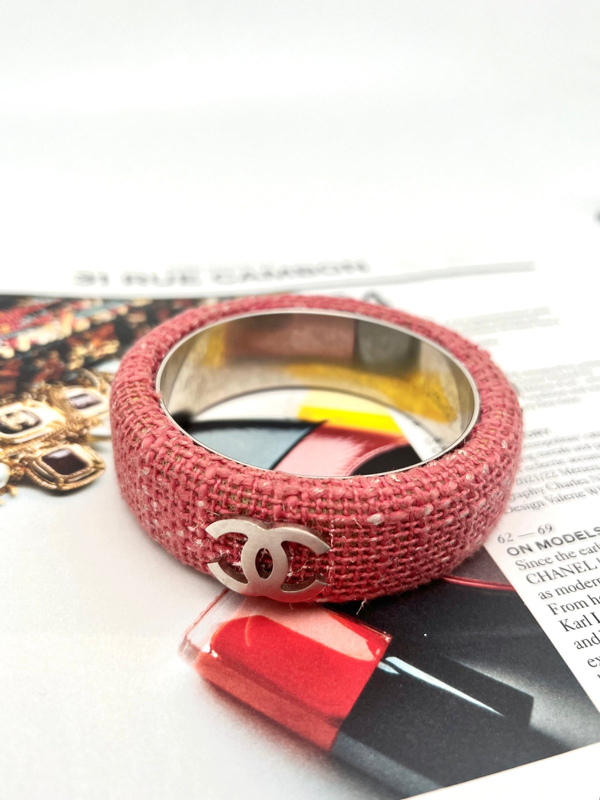 Chanel - Rosa Armband