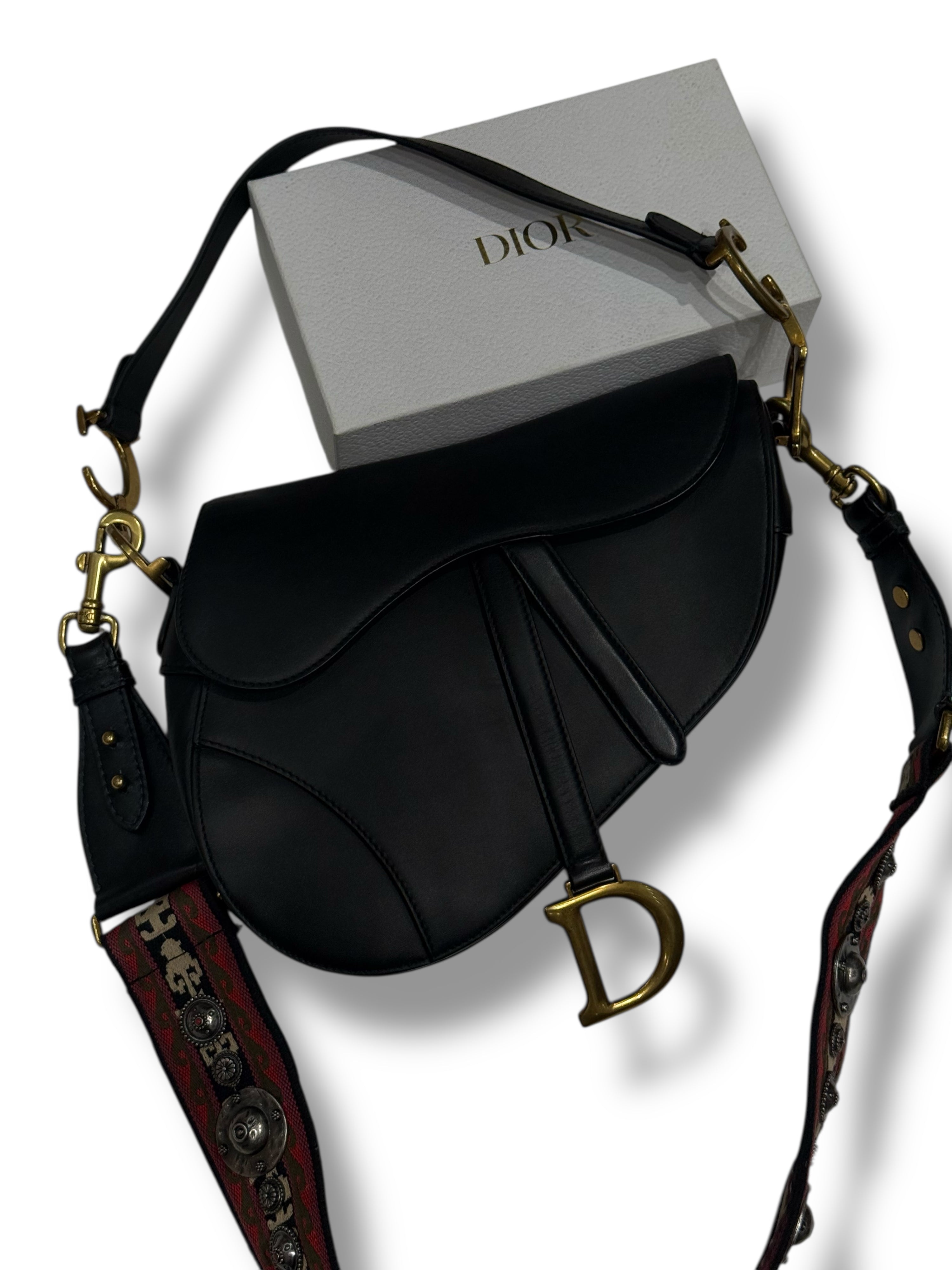 Dior - Großer Satteltaschen-Schulterbeutel