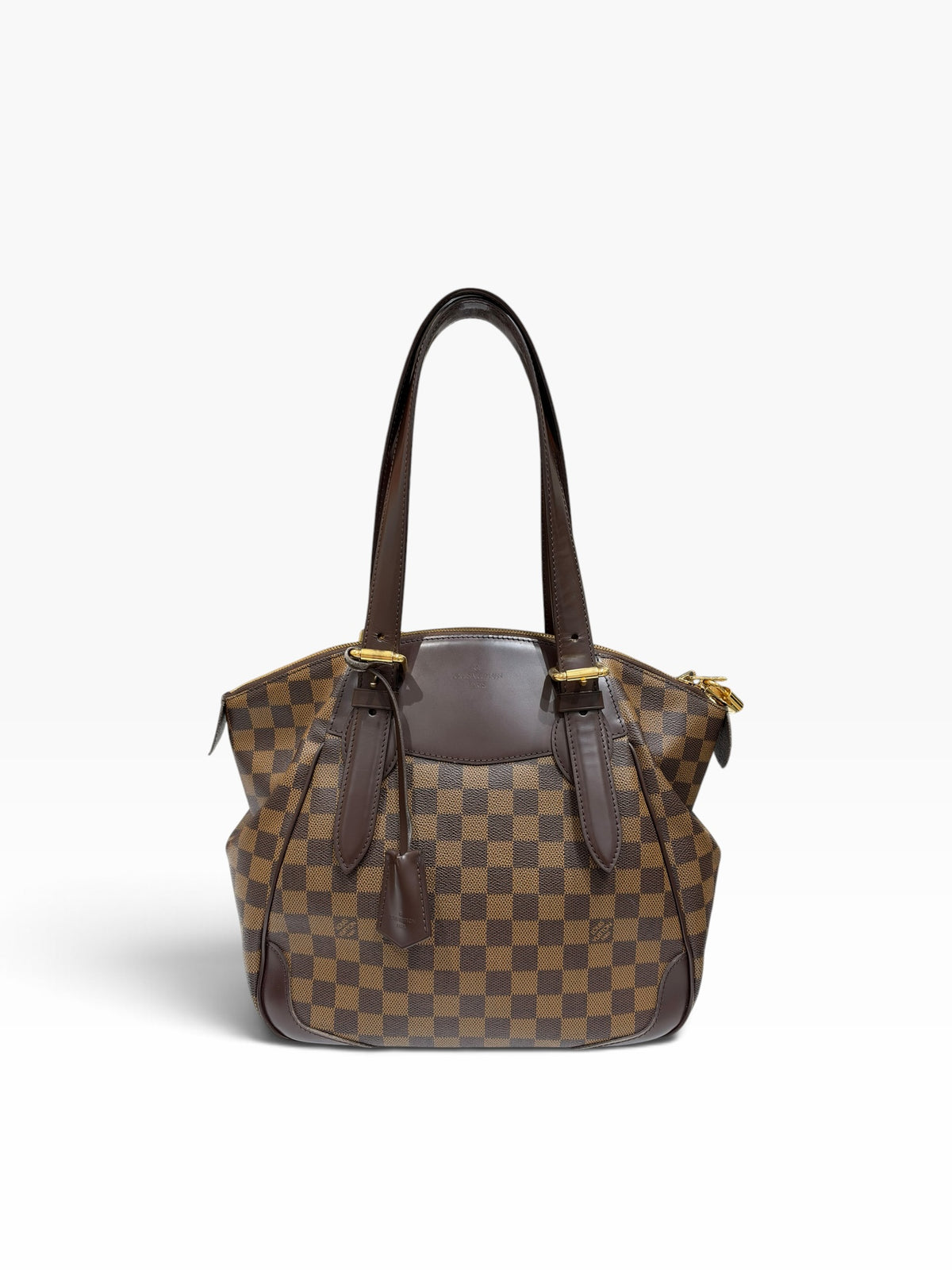 Louis Vuitton - Verona Tasche aus Damier Ebene Canvas