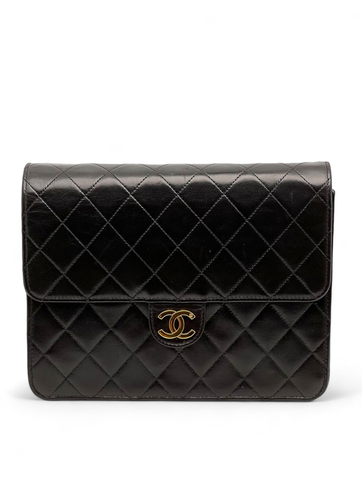 Chanel - Vintage gesteppte Ledertasche