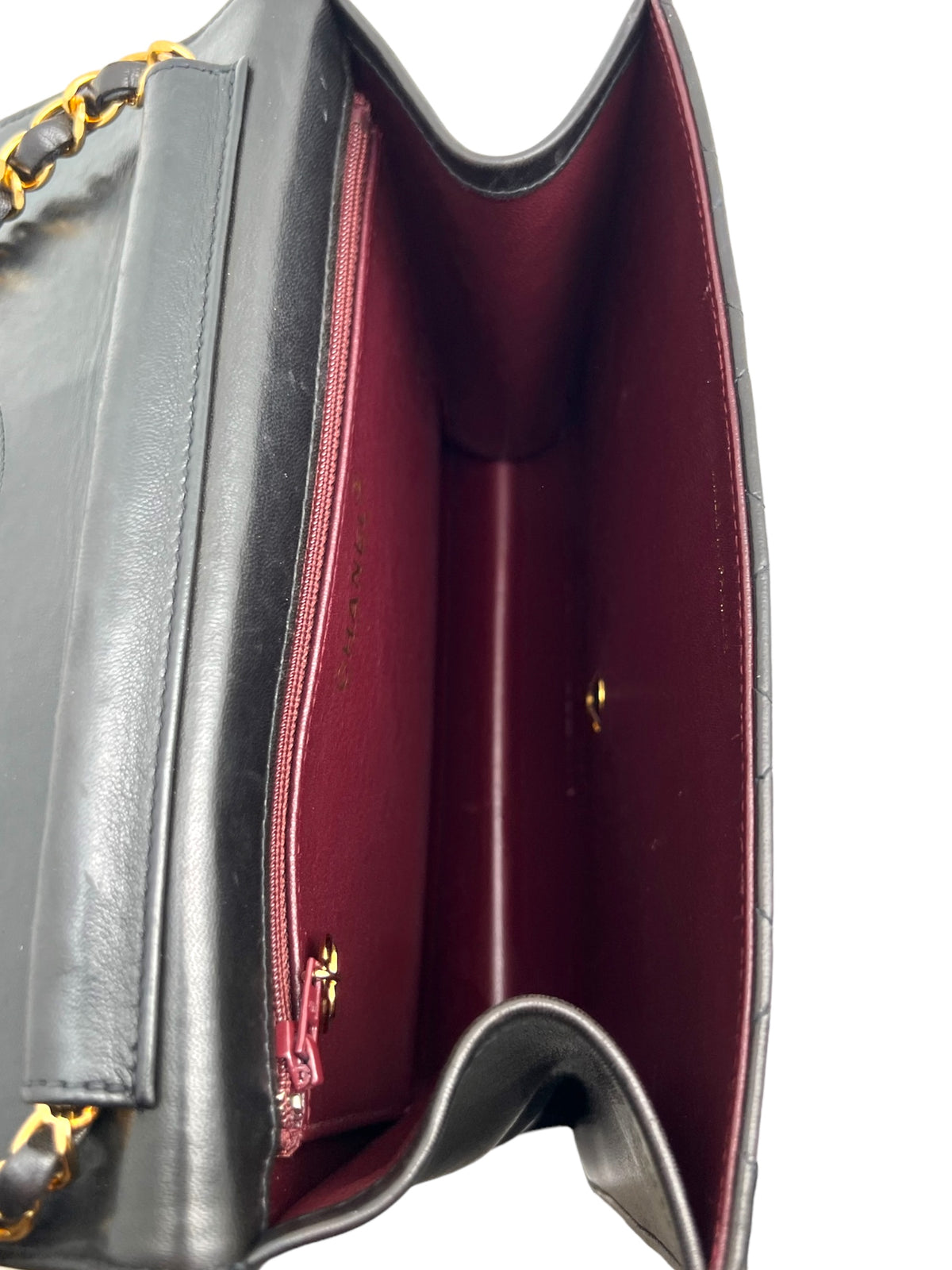 Chanel - Vintage gesteppte Ledertasche