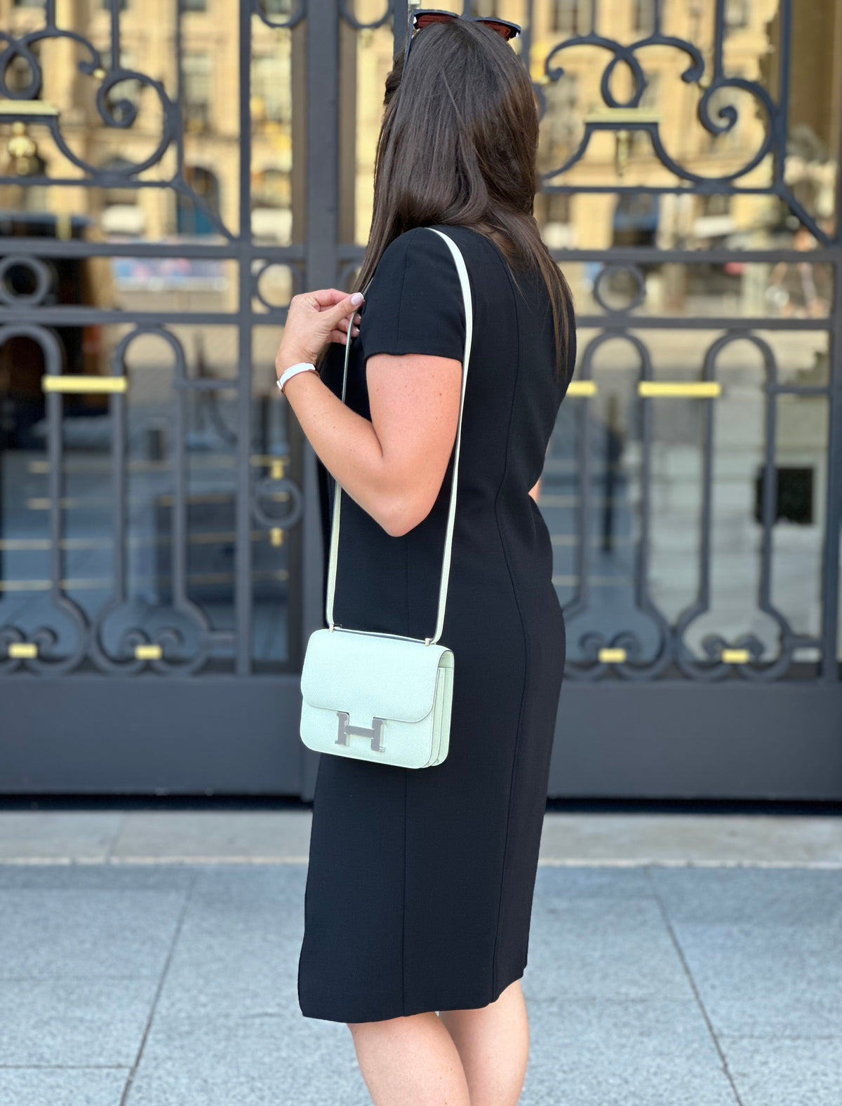 Hermès - Constance 18 bag, Fizz Green