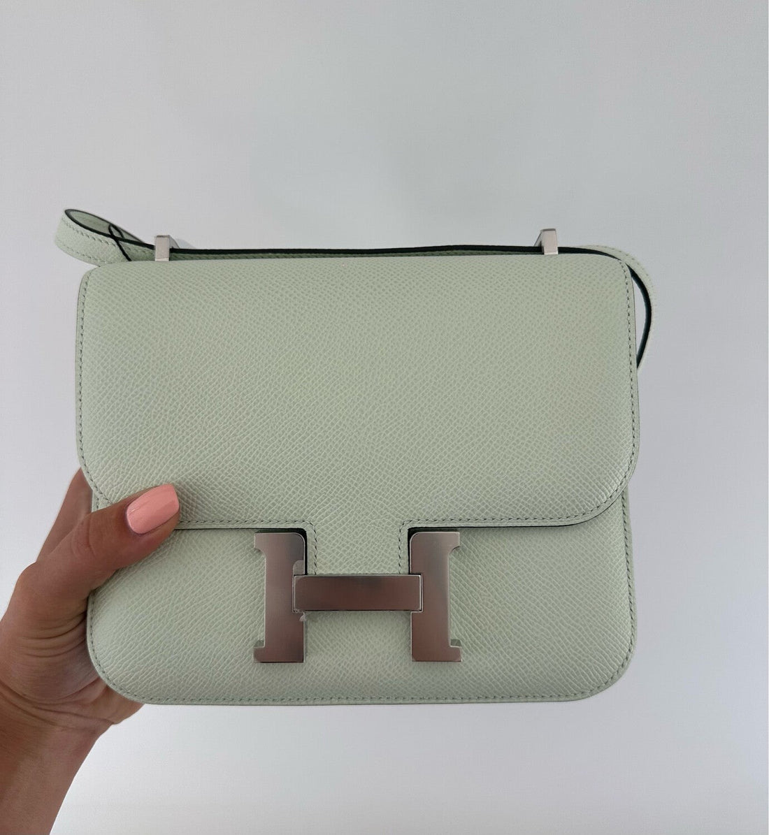 Hermès - Sac Constance 18 Vert Fizz