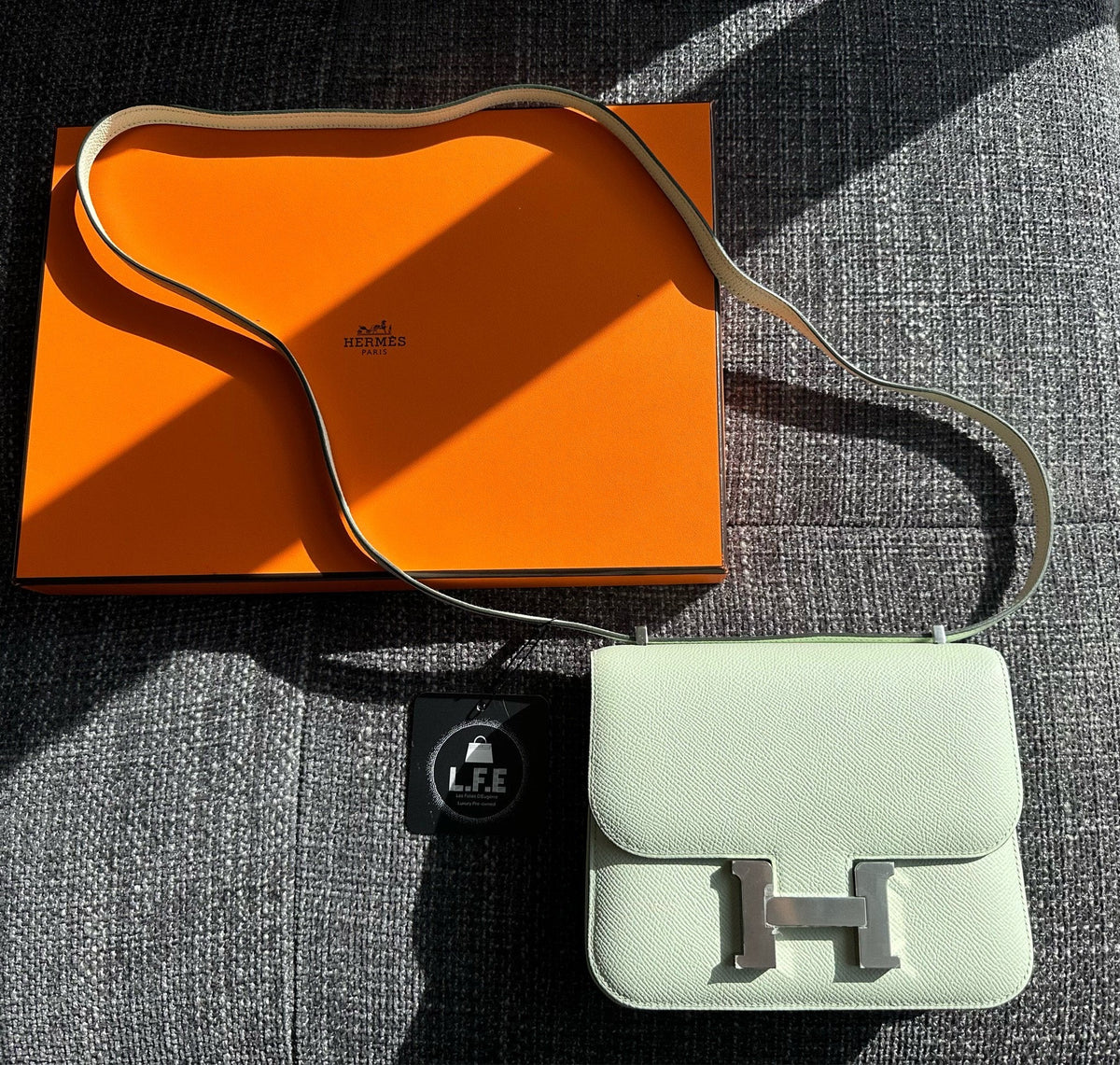 Hermès - Constance 18 bag, Fizz Green