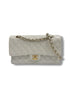Chanel Sac Timeless 25 Cuir Caviar Blanc | Les Folies d’Eugénie