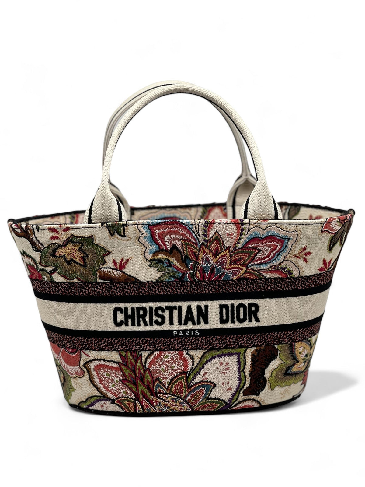 Dior - Albero della embroidered hat basket bag