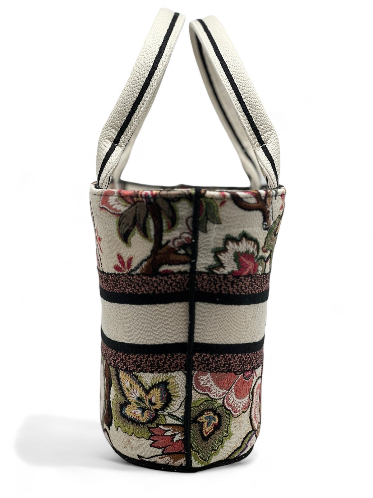 Dior - Albero della embroidered hat basket bag