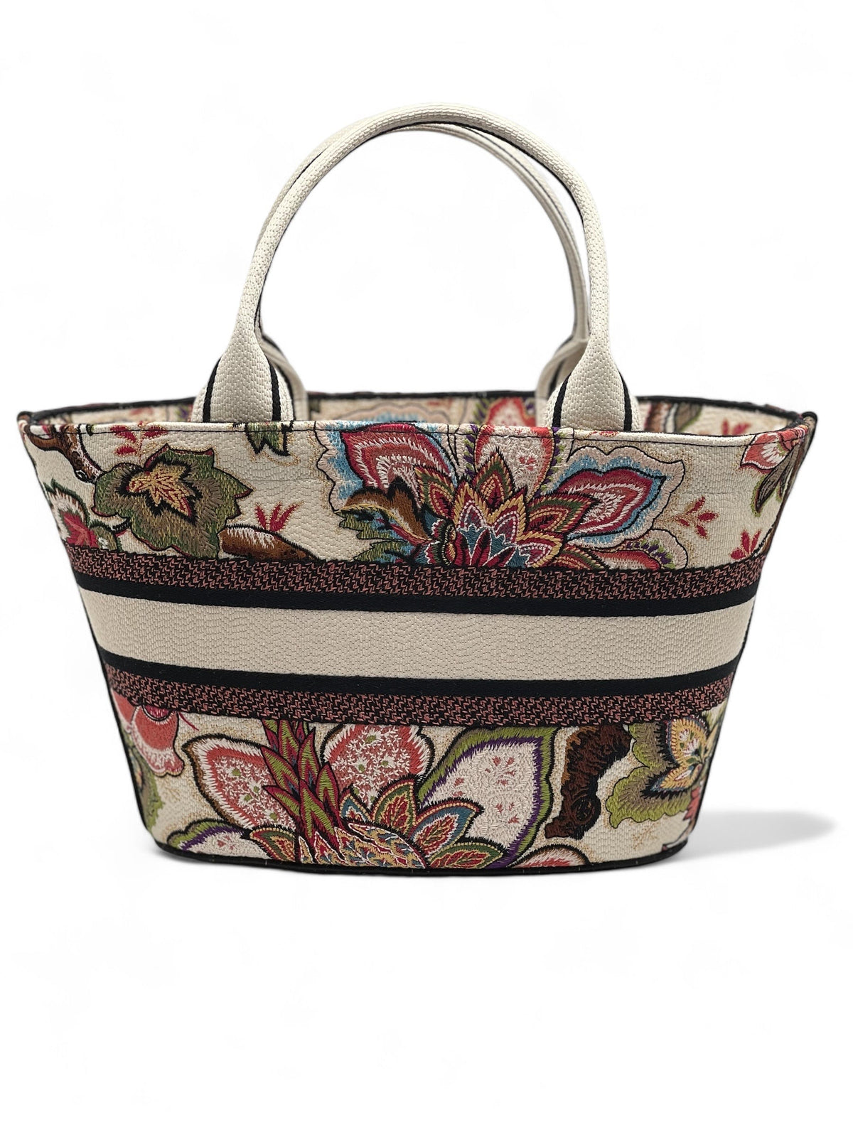 Dior - Albero della embroidered hat basket bag