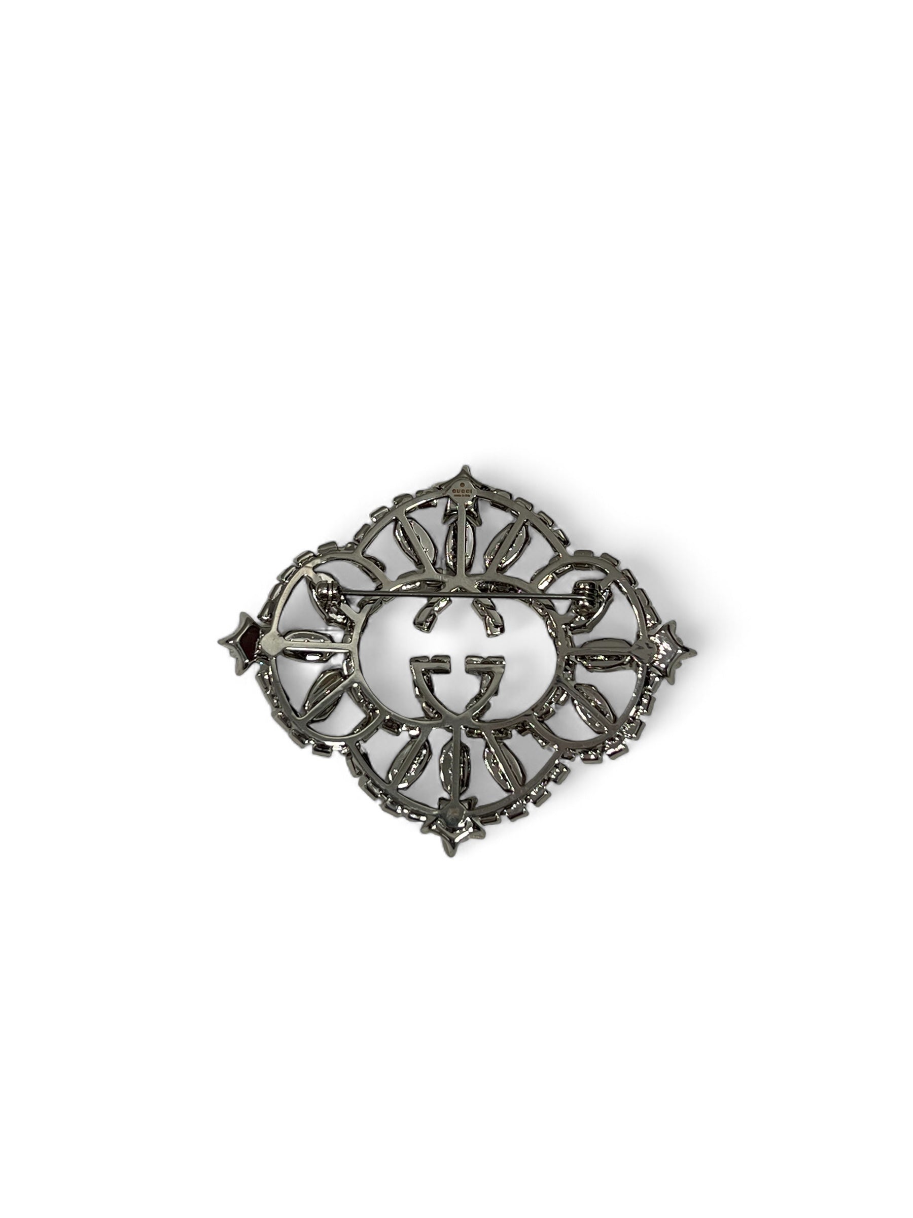 Gucci - Broche strass