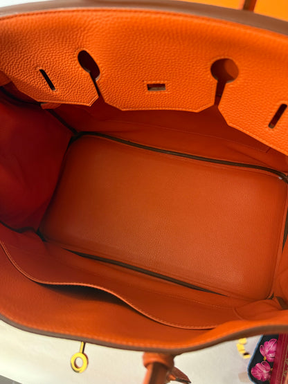 Hermès - Sac Birkin 35 Orange