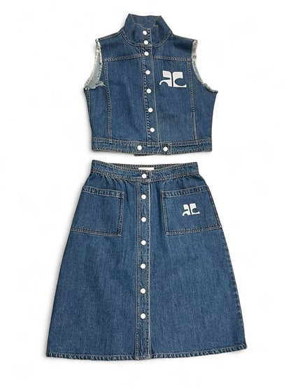 Courrèges - Ensemble Denim T.M