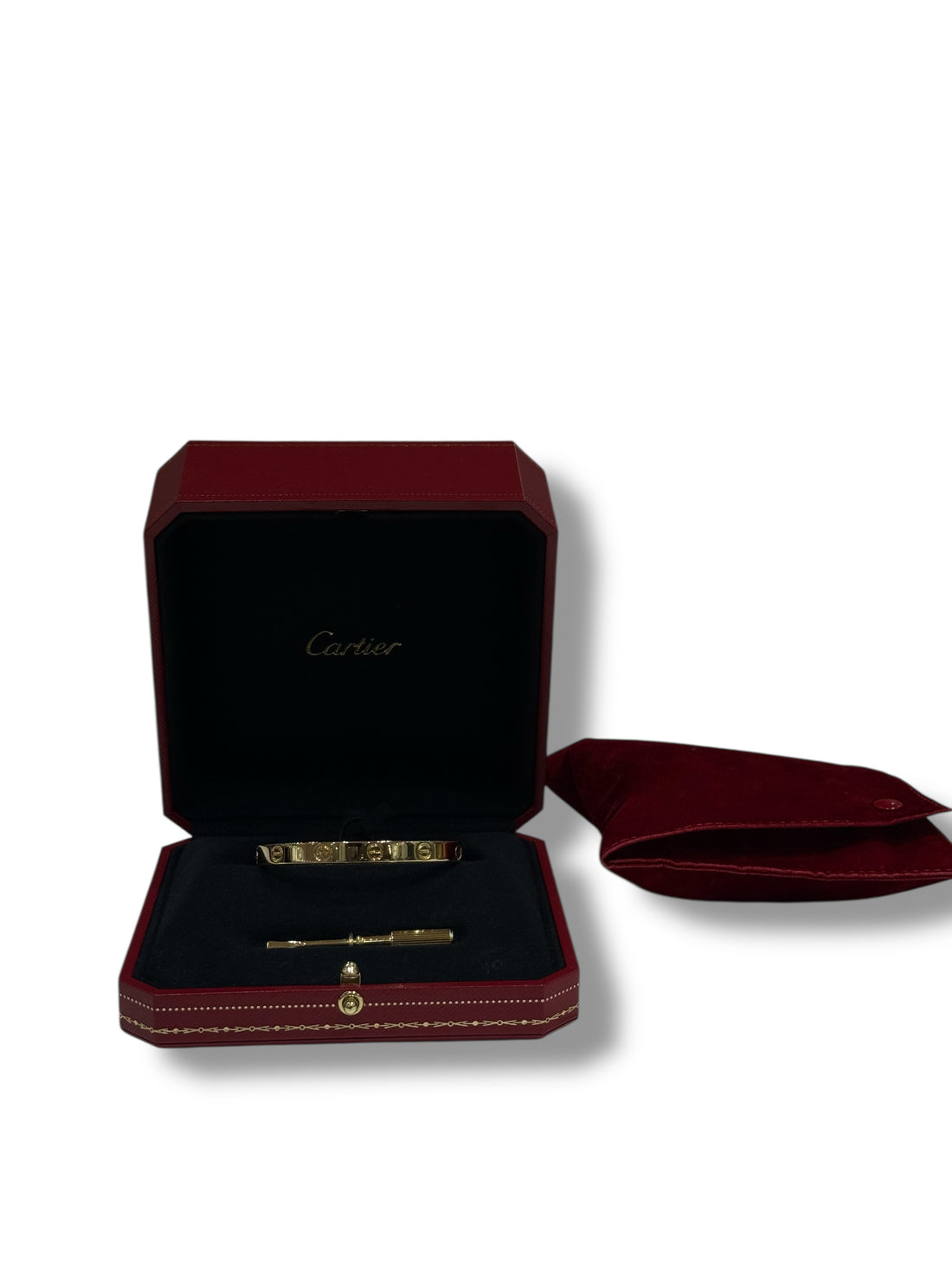 Cartier - Bracelet Love classique or jaune T17
