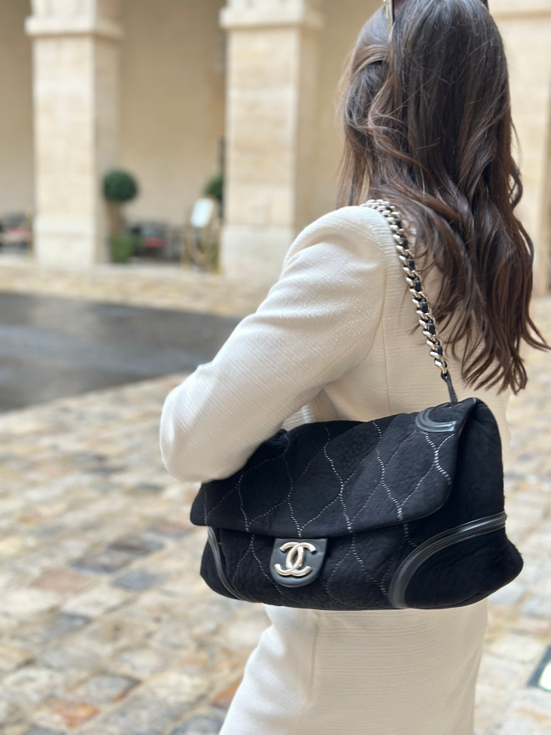 Chanel - Wildledertasche