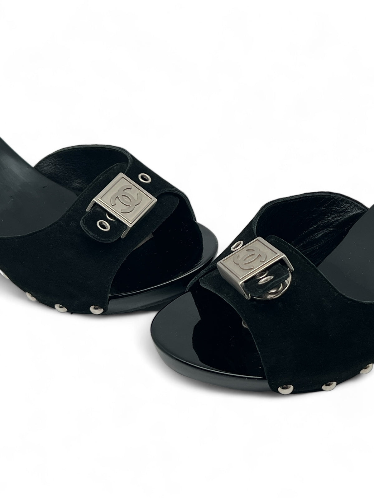 Chanel - Mules con tacco T36