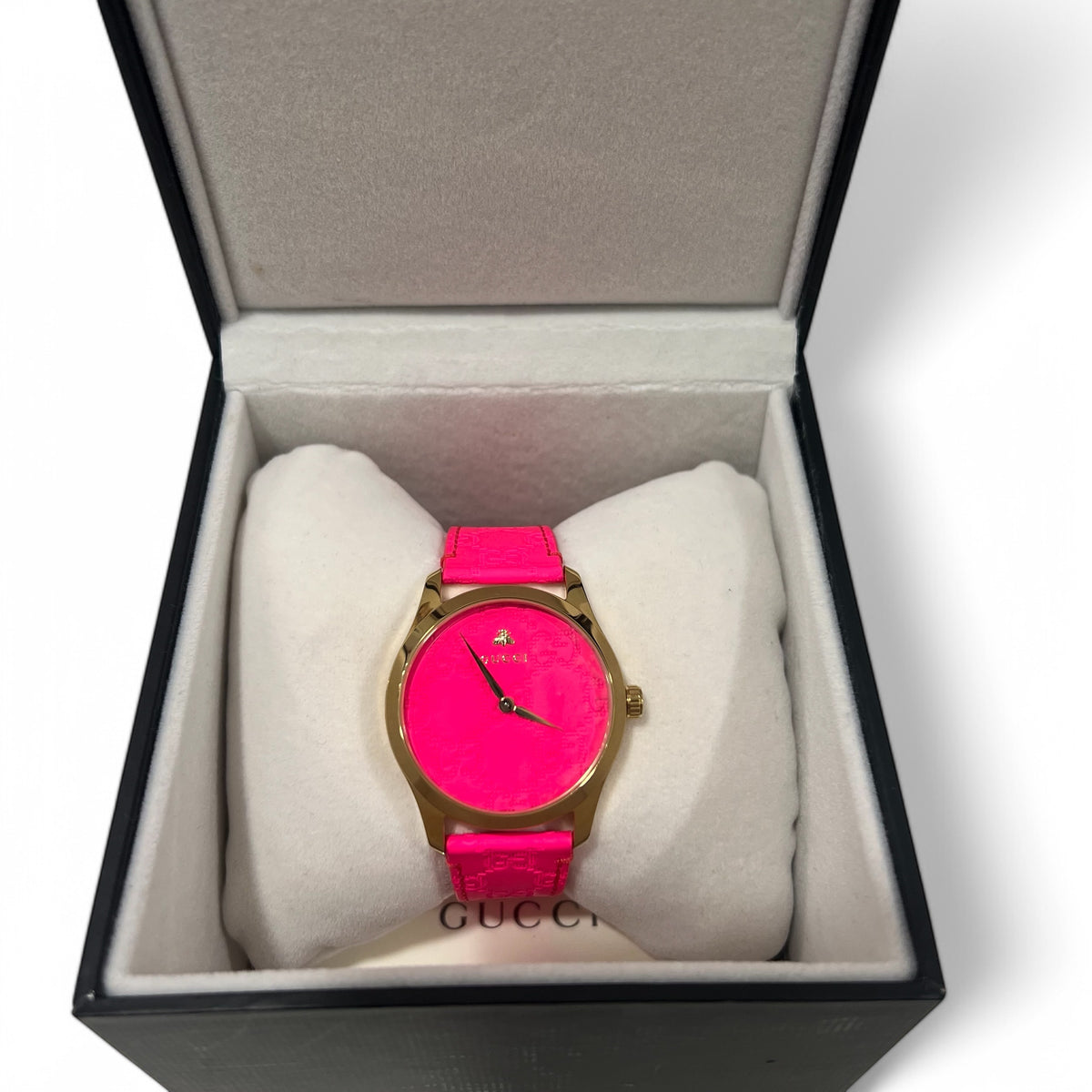 Gucci - Orologio G-Timeless rosa fluo