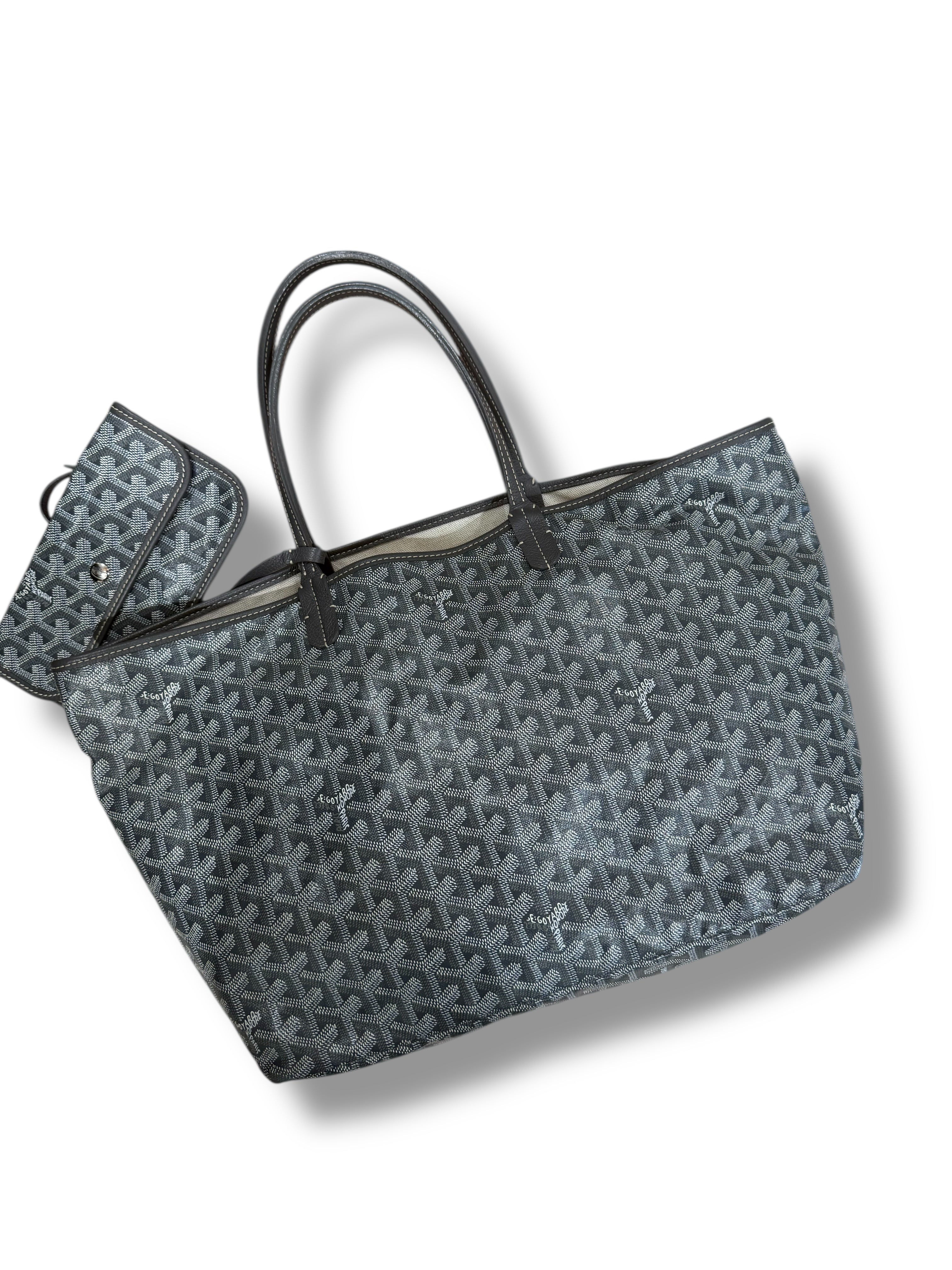 Goyard - Sac Cabas Saint Louis PM gris