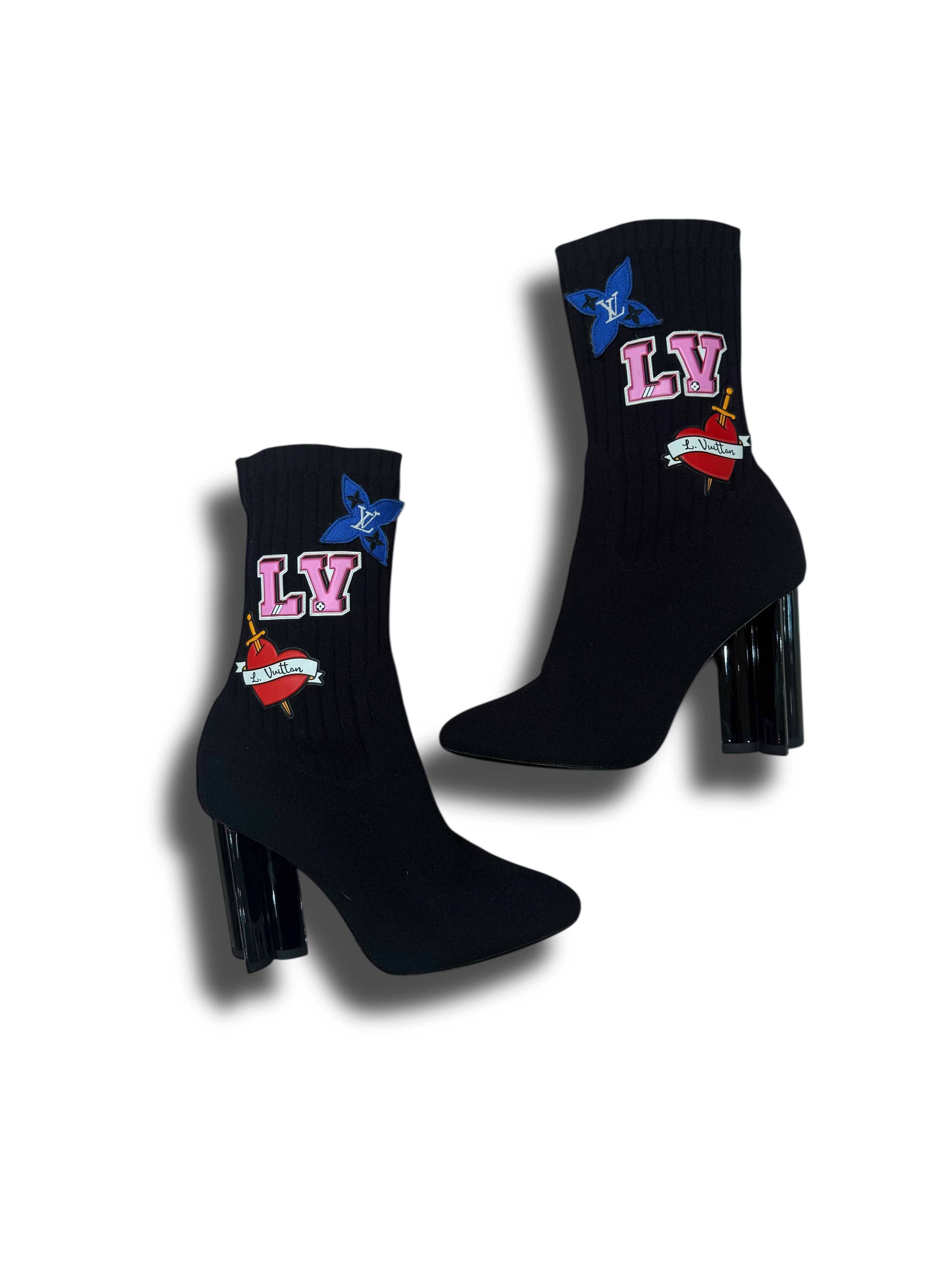 Louis Vuitton – Limitierte Socken-Stiefeletten T37