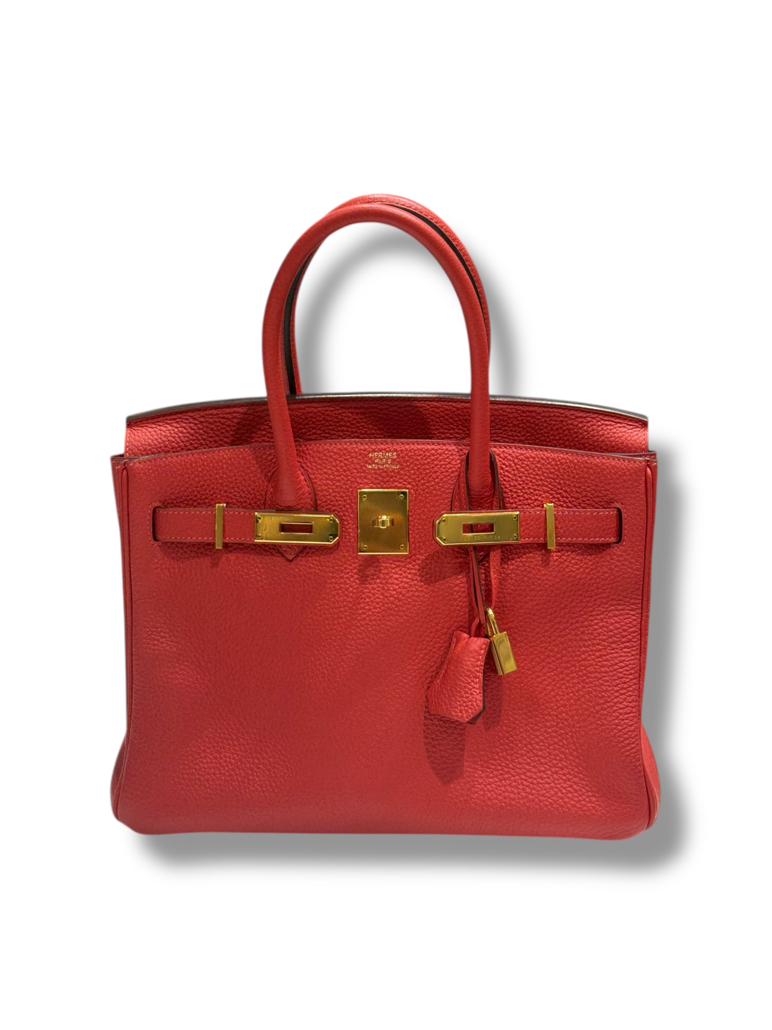 Hermès - Birkin 30 Rose Jaipur togo GHW